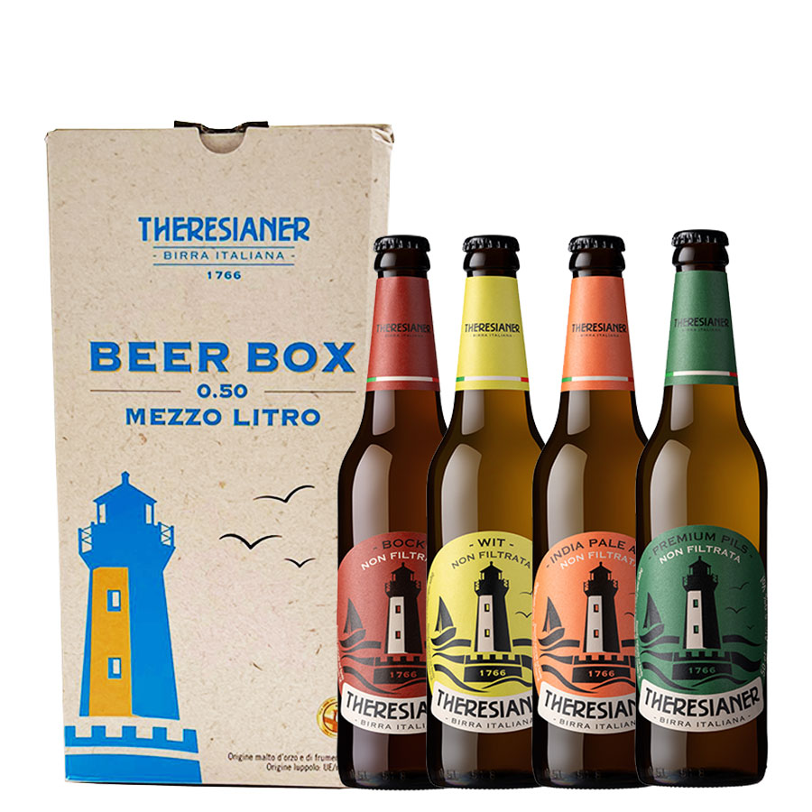 BeerBox 4 birre Theresianer 50cl