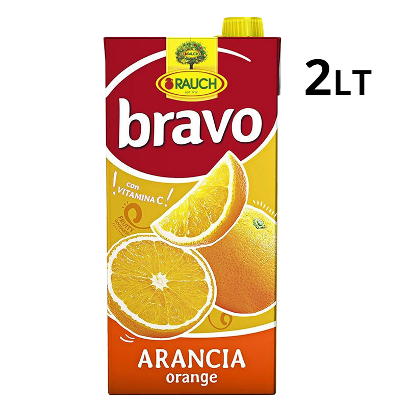 Rauch Bravo Arancia Grande Formato 2Lt x6 
