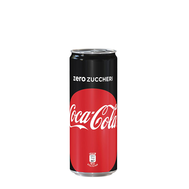 Mini Coca Cola Zero Lattina 25cl x24