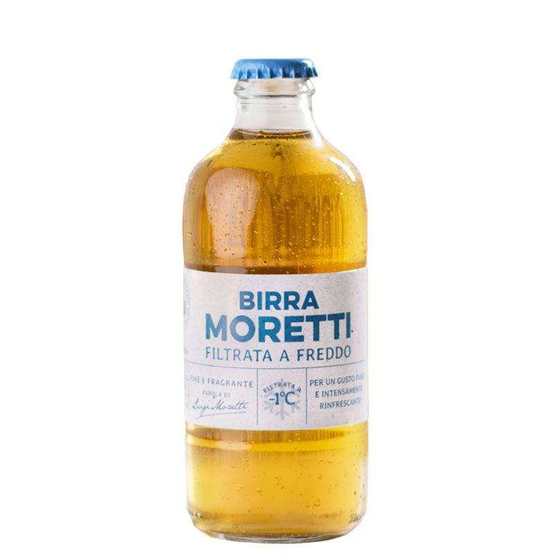 Birra Moretti Filtrata a Freddo 30cl x24