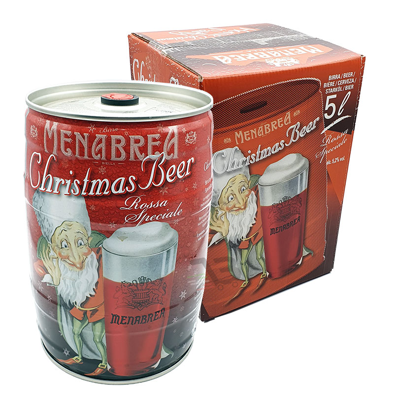 Birra di Natale Menabrea Christmas Beer Fustino 5Lt