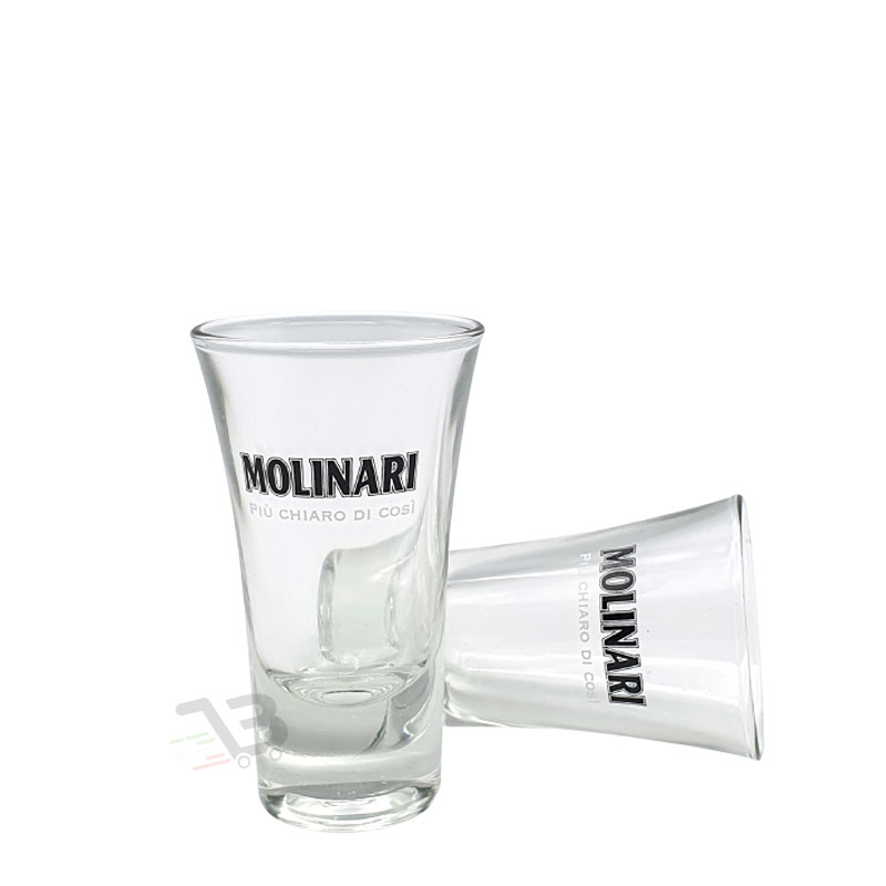 Bicchieri Shot Molinari x2 pz