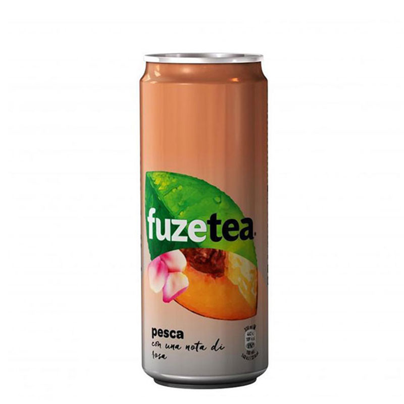 Fuzetea Pesca e Rosa Lattina 33cl x24 Lattine