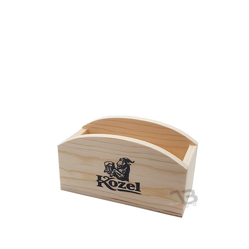 Portasottobicchieri Kozel in legno x1 pz