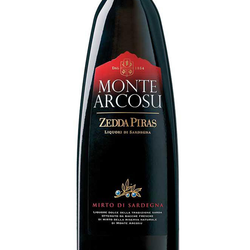 Zedda Piras Mirto Rosso Monte Arcosu 70cl
