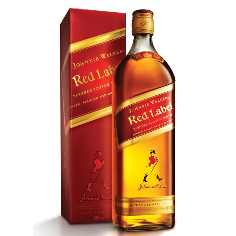 Whisky Johnnie Walker Red Label 1Lt