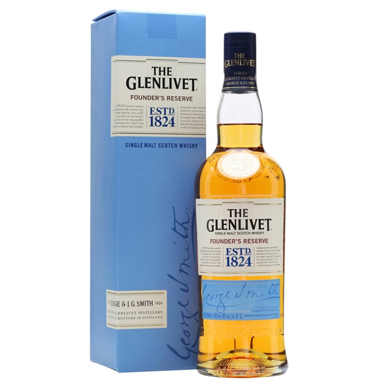 Glenlivet Founder's Reserve Scotch Whisky Single Malt 70cl