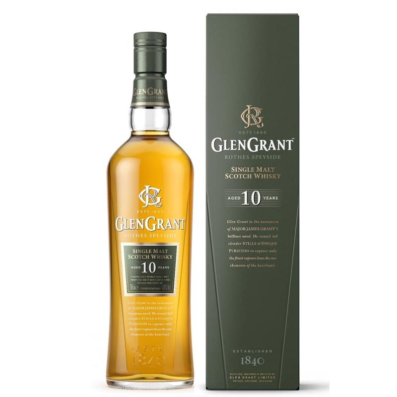 Glen Grant 10 Anni Single Malt Scotch Whisky 70cl