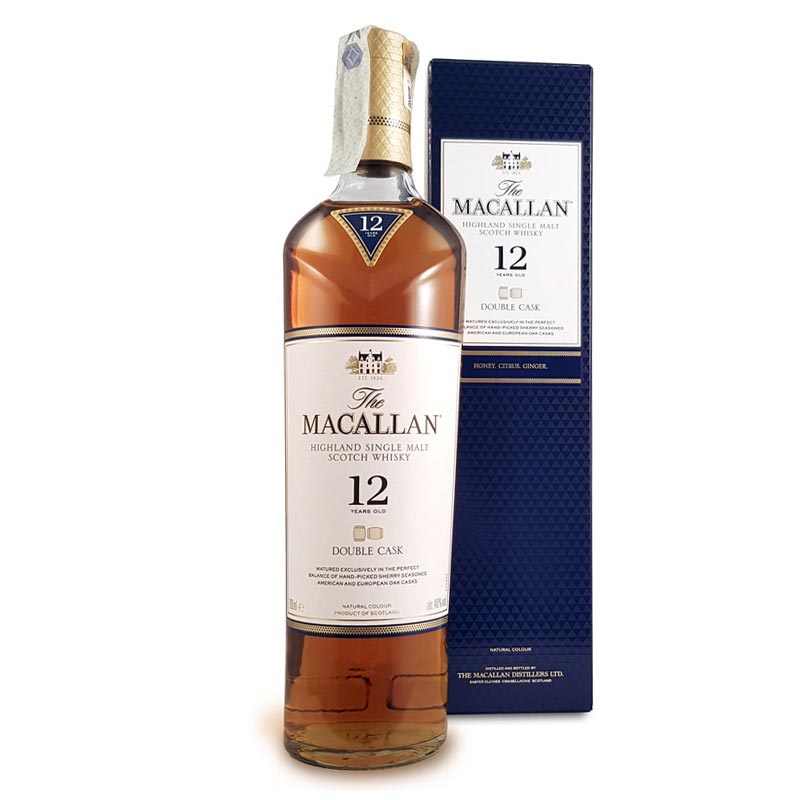 Macallan 12 Anni Scotch Whisky Double Cask 70cl