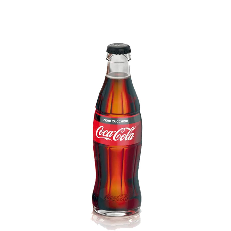 Coca Cola Zero 20cl  frigobar x24 Bottiglie Vetro