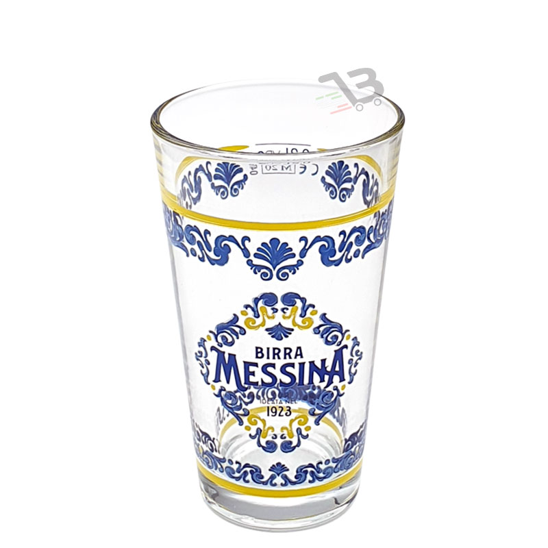 Nuovi Bicchieri Birra Messina 40cl x6 pz